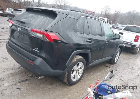 2021 Toyota Rav4 Hybrid Le z USA, uszkodzony, nr VIN 4T3LWRFV6MU031936
